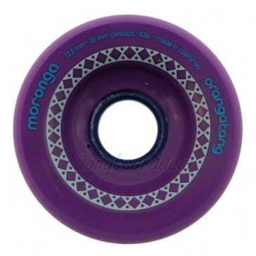 Orangatang Moronga 72.5mm 83a Purple longboard wheels