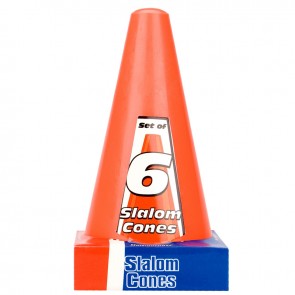 Orange Slalom Cones 18cm set of 6